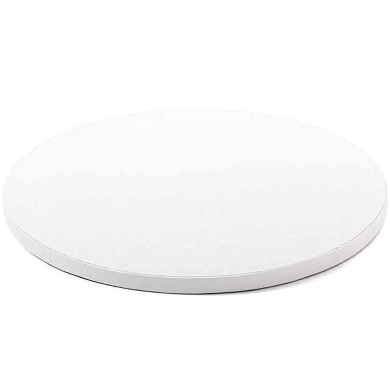 Tortenplatte Kuchenplatte Rund Weiß 25 cm